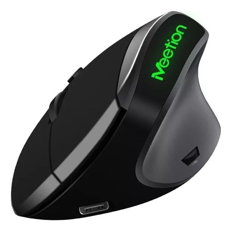 MEETION - Mouse Vertical Meetion R390 Recargable Inalambrico
