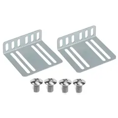 GENERICO - Soporte Metálico Para Radio Android 2 Din Con Tornillos