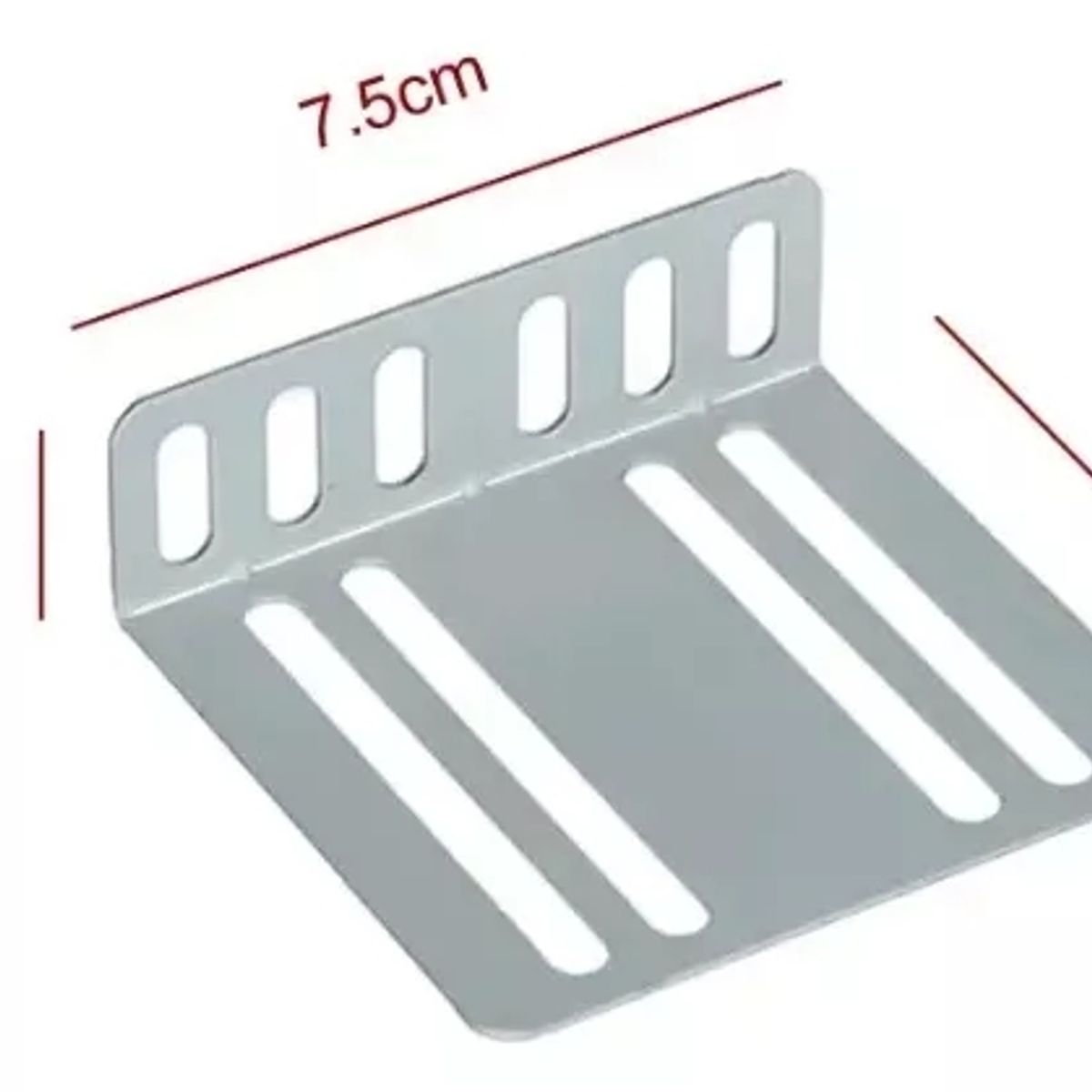 GENERICO - Soporte Metálico Para Radio Android 2 Din Con Tornillos