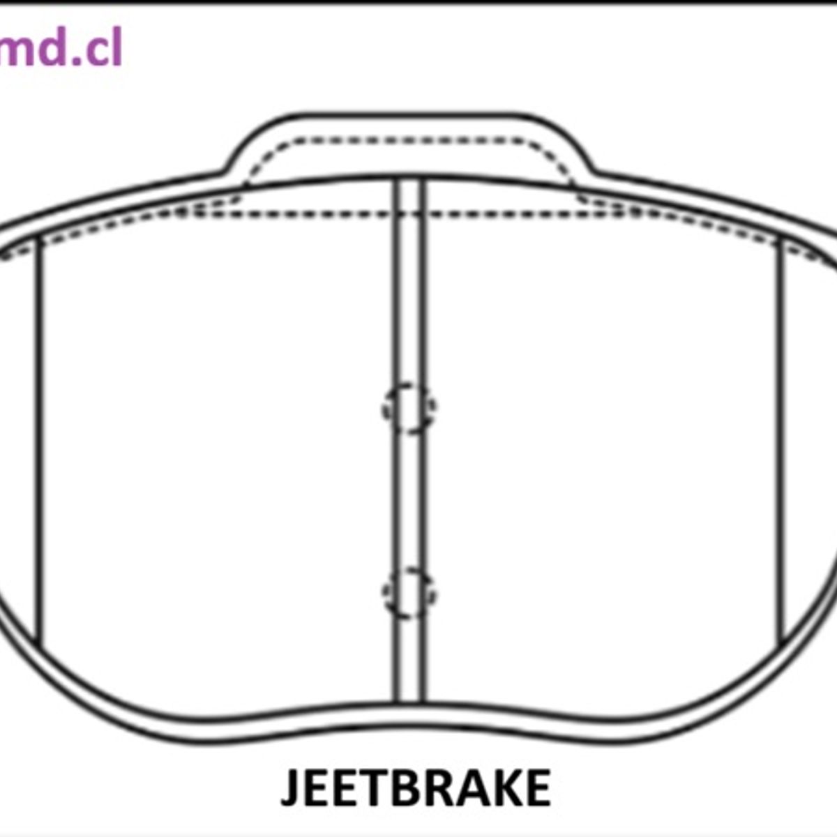 GENERICO - Pastillas De Frenos Delanteras Mazda 3 2004-2014