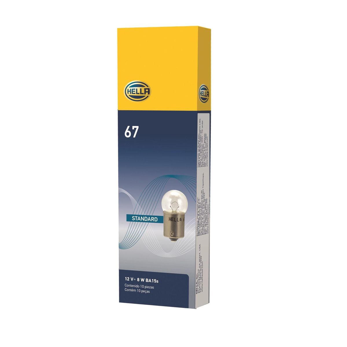 HELLA - Ampolleta R8w 12 Volts/8 Watts 1 Contacto - Hella