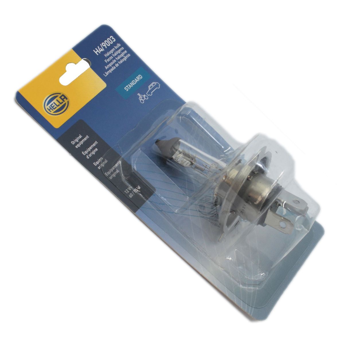 HELLA - Ampolleta H4 Unidad 24 Volts 75/70 Watts - Hella