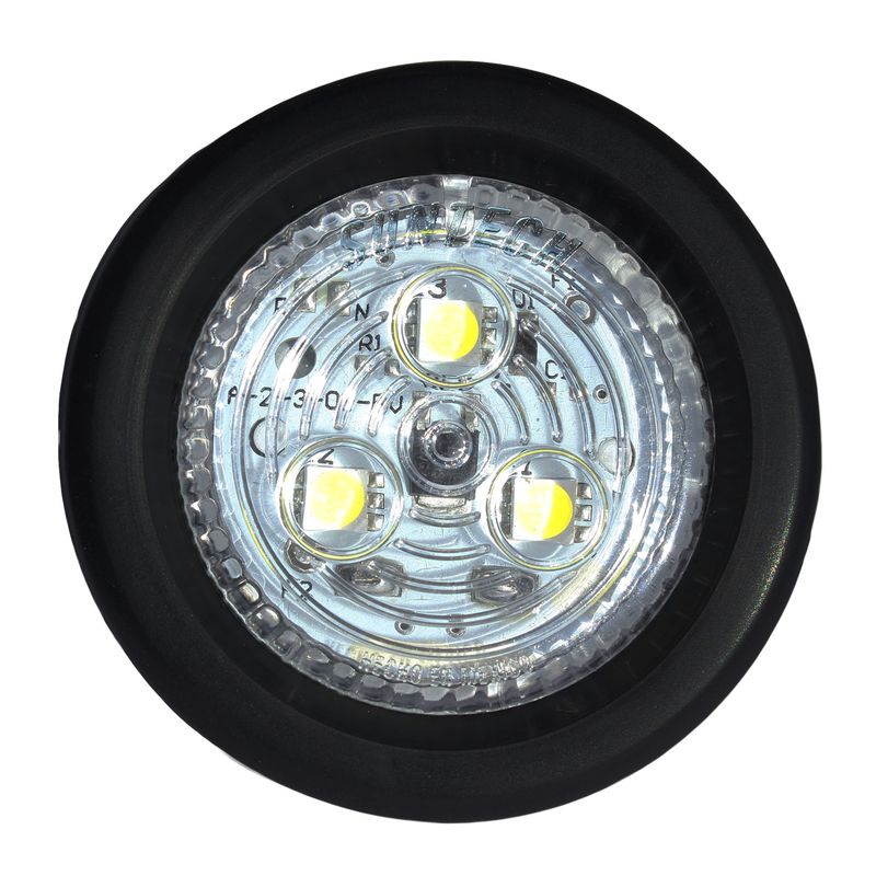 GOTEK - Foco Trocha Led Blanco 2" Bivolts Rampla Camión