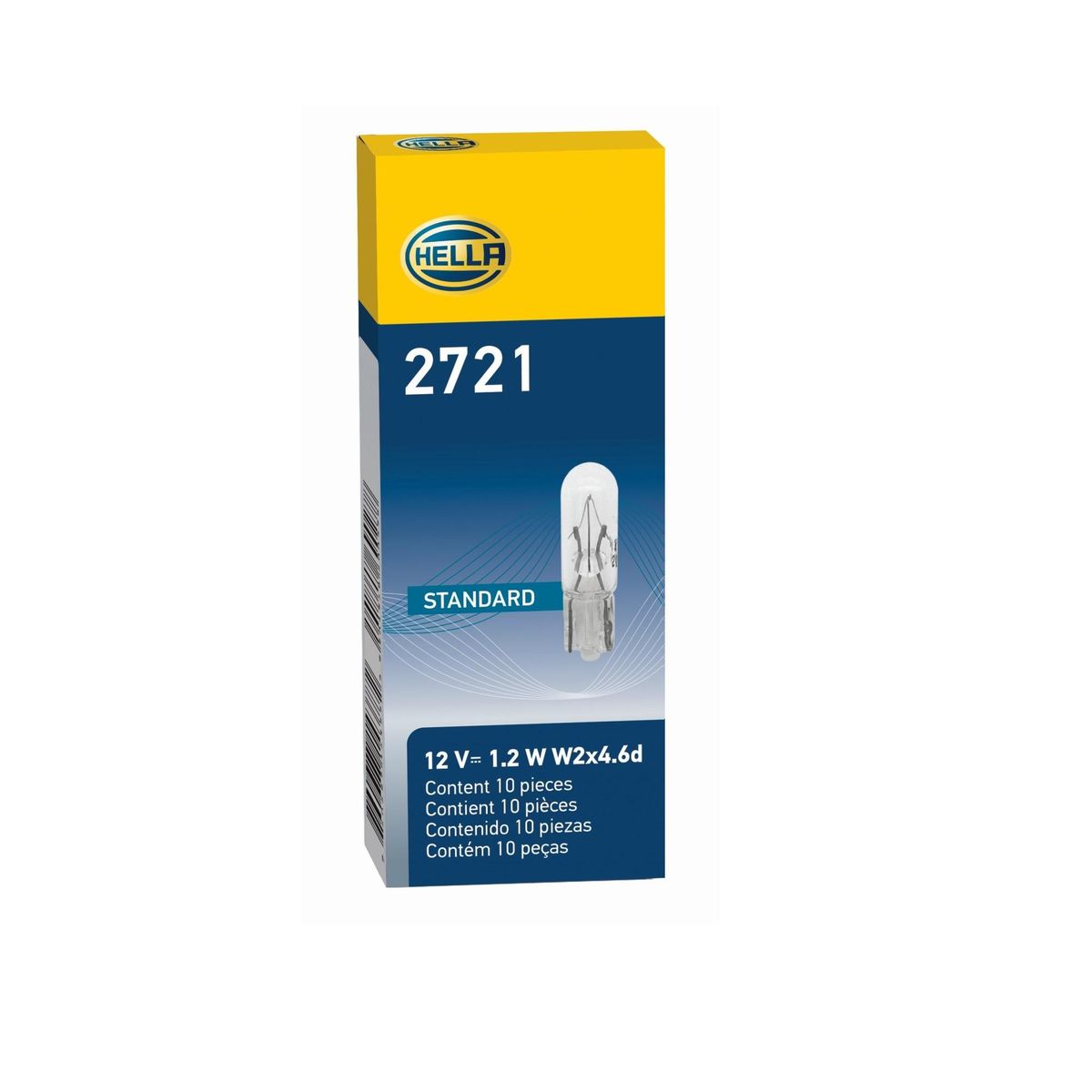 HELLA - Ampolleta W1.2w 12 Volts/1.2 Watts - Hella