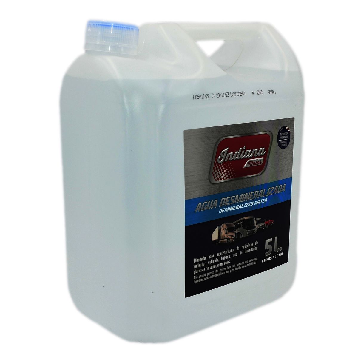 INDIANA - Agua Desmineralizada Indiana 5 Lts