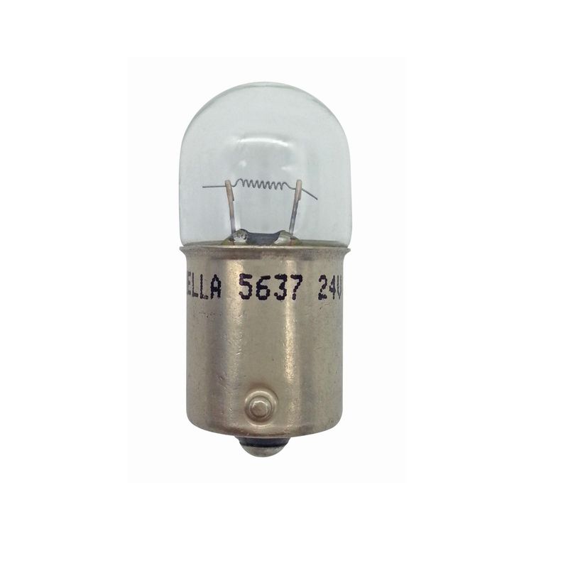 HELLA - Ampolleta 24 Volts/10 Watts 1 Contacto - Hella