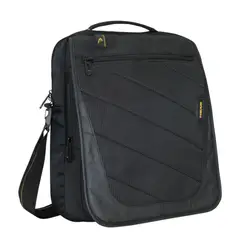 HEAD - Bolso New Euro Vertical L Twin Tone Negro