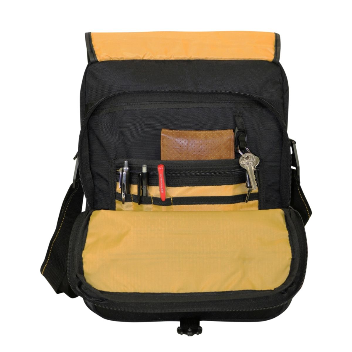 HEAD - Bolso New Euro Vertical L Twin Tone Negro Head