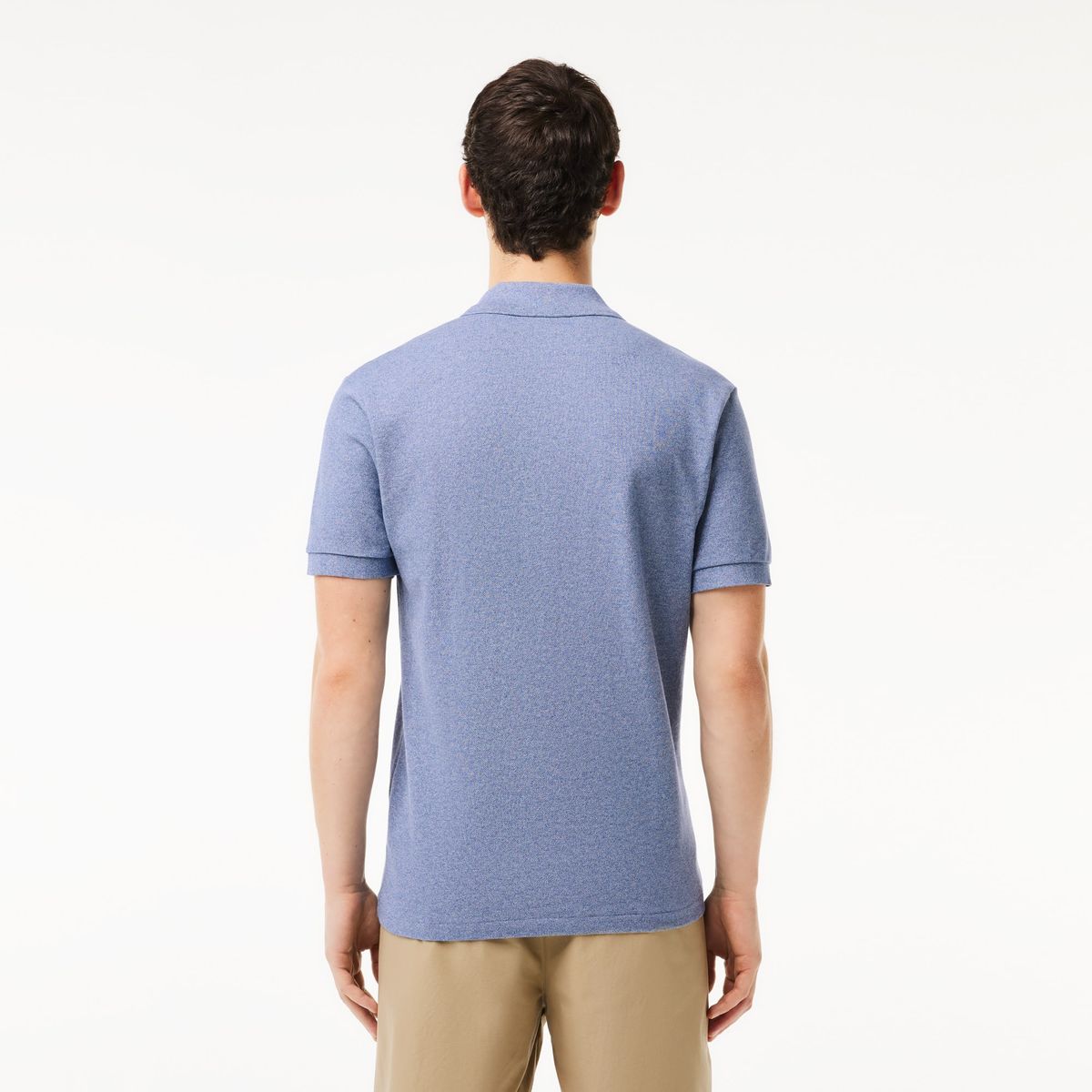 LACOSTE - Polera Polo Algodón Hombre Lacoste L1264 Celeste
