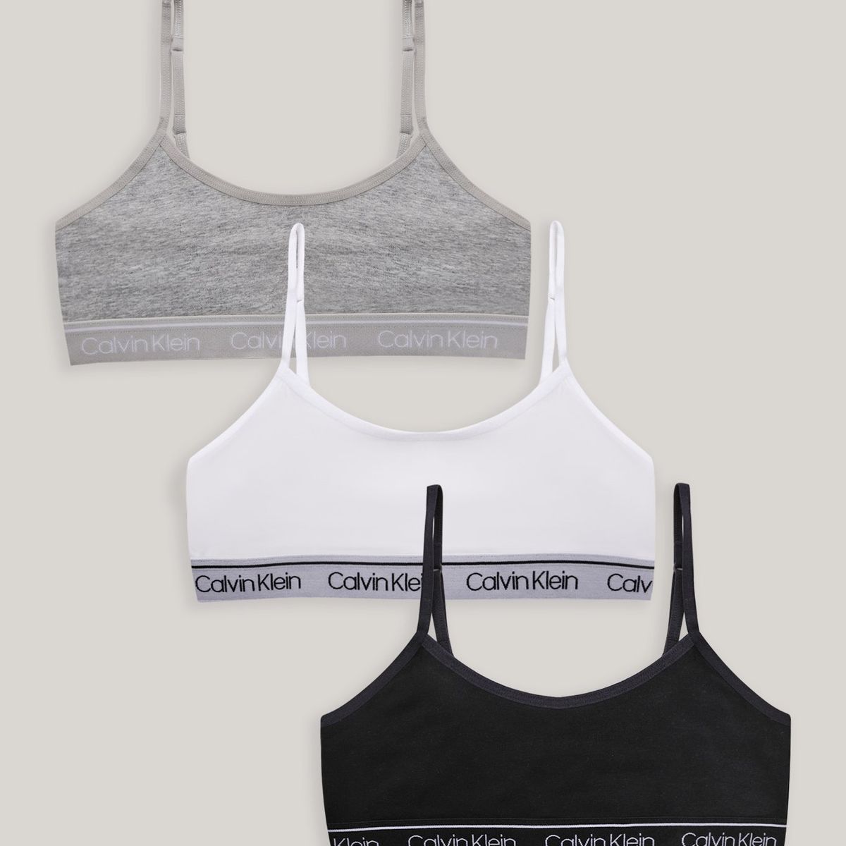 CALVIN KLEIN - Pack Bralettes Niña Pullover Multicolor Calvin Klein