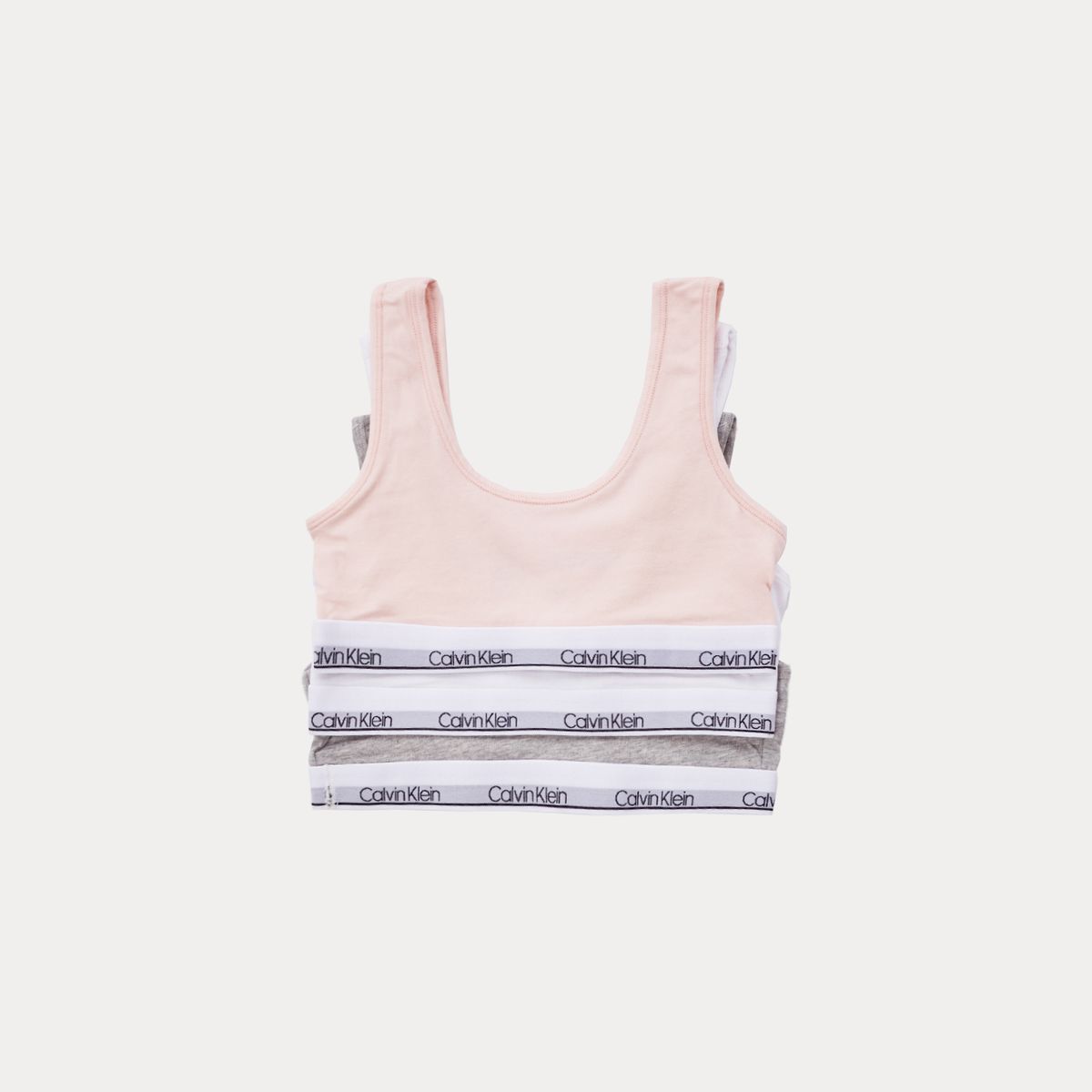 CALVIN KLEIN - Pack 3 Bralettes Modern Cotton Niña Multicolor Calvin Klein