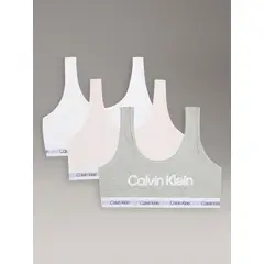 CALVIN KLEIN - Pack 2 Bralettes Modern Cotton Niña Multicolor