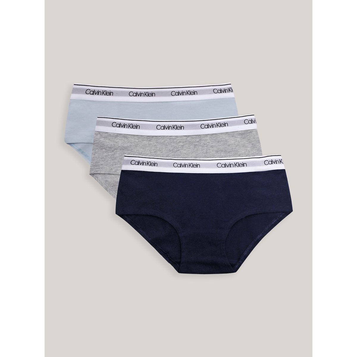 CALVIN KLEIN - Pack 3 Calzon Hipster Niña Multicolor Calvin Klein