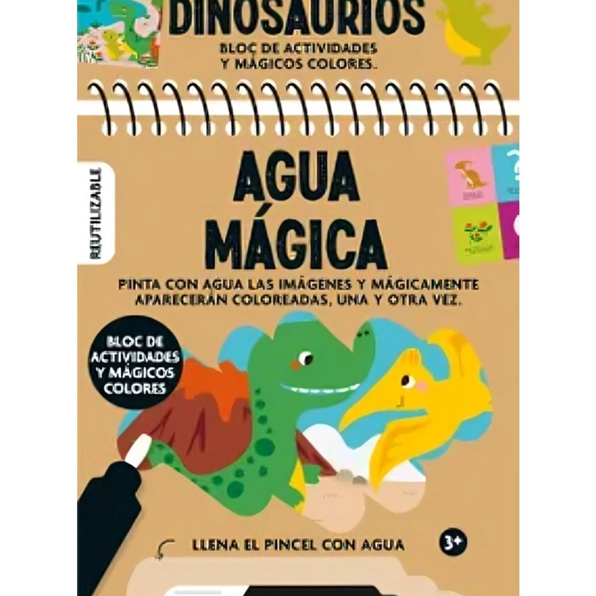TOP10BOOKS - LIBRO Agua Mágica - Dinosaurios - Agua Mágica - Dinosaurios