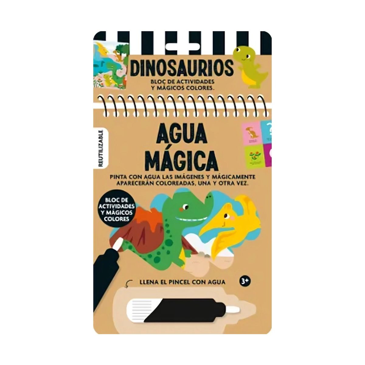 TOP10BOOKS - LIBRO Agua Mágica - Dinosaurios - Agua Mágica - Dinosaurios
