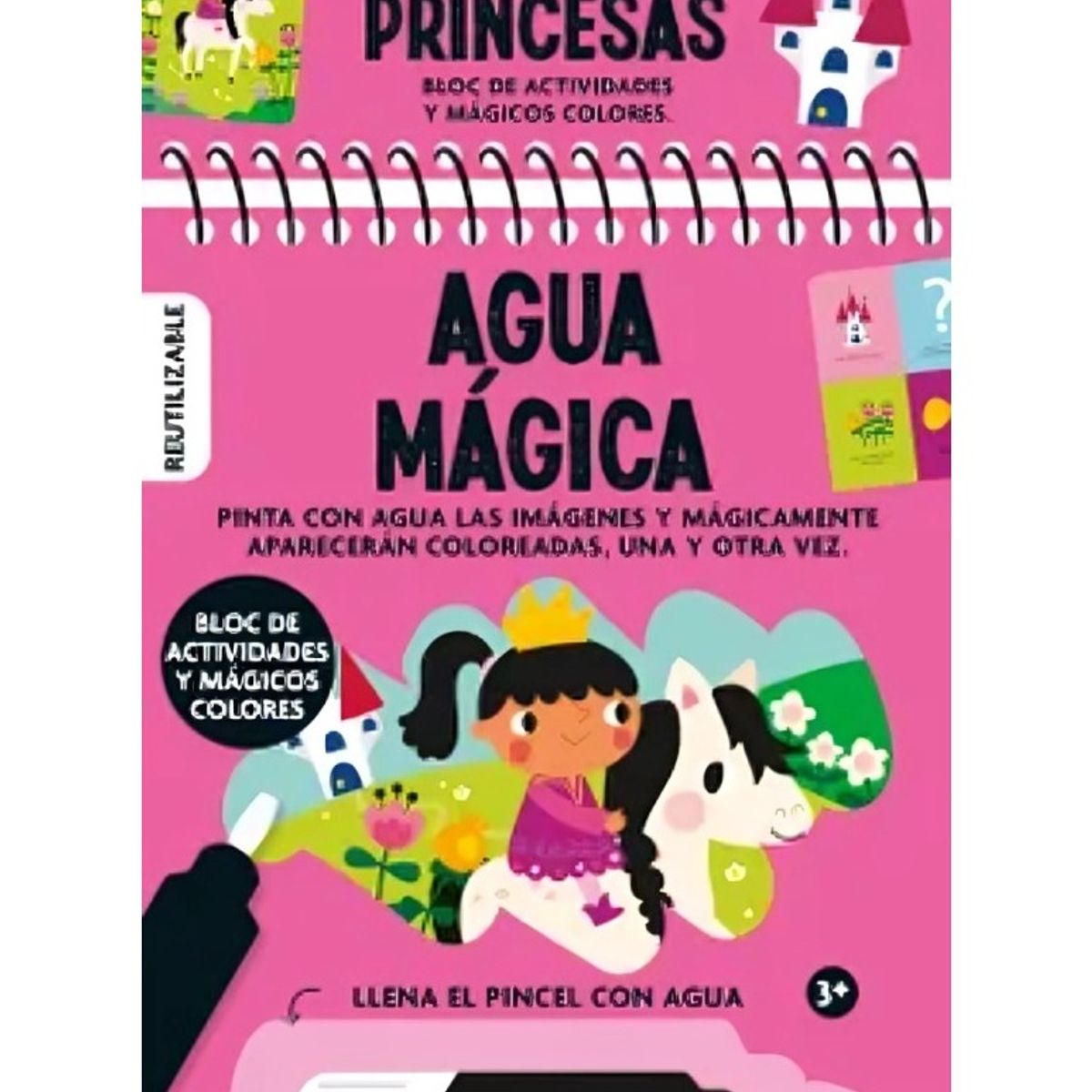 TOP10BOOKS - LIBRO Agua Mágica - Princesas - Agua Mágica - Princesas