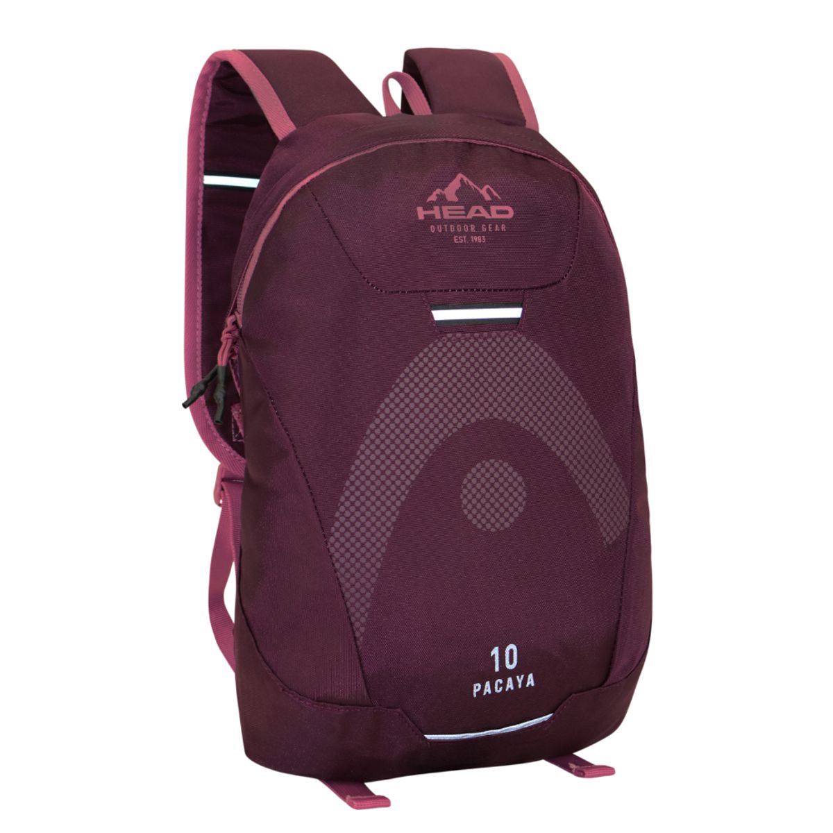 HEAD - Mochila Outdoor Camping Pacaya 10 Burdeo Rosado Head