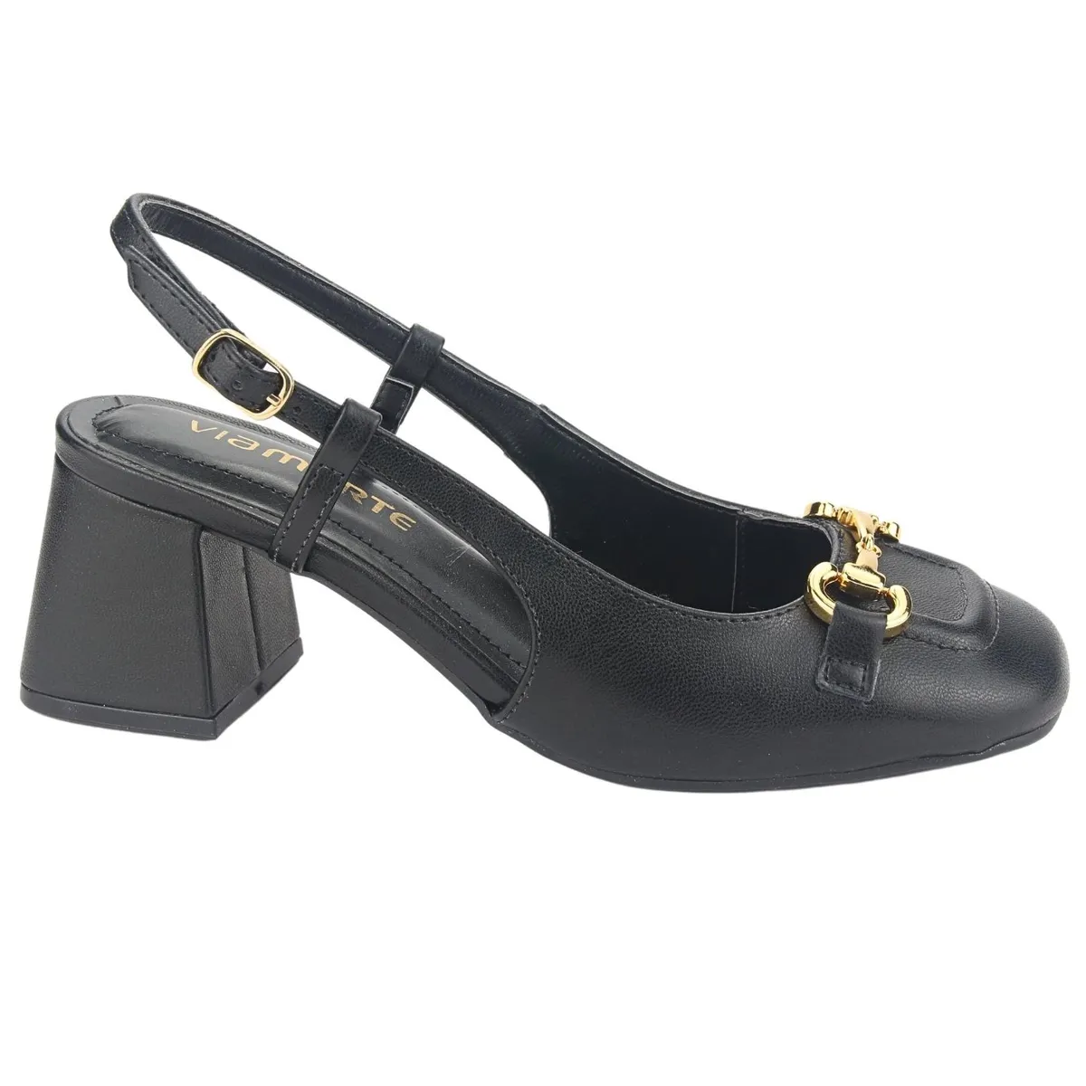 VIA MARTE - Zapato Mujer Negro Casual Via Marte 23-16804