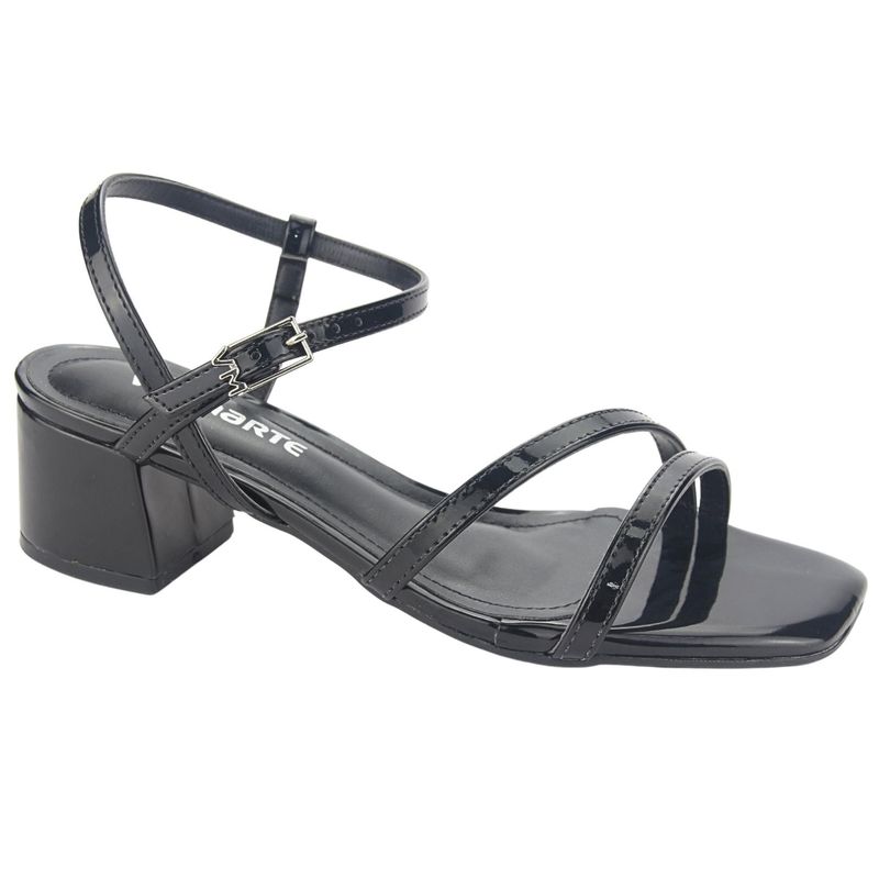 VIA MARTE - Sandalia Mujer Negro Casual Via Marte 23-9801