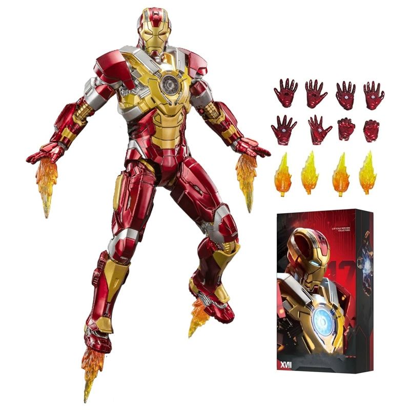 ENTHALPY - ZD Toys 10th Aniversario Deluxe Marvel Iron Man MK17 Midas