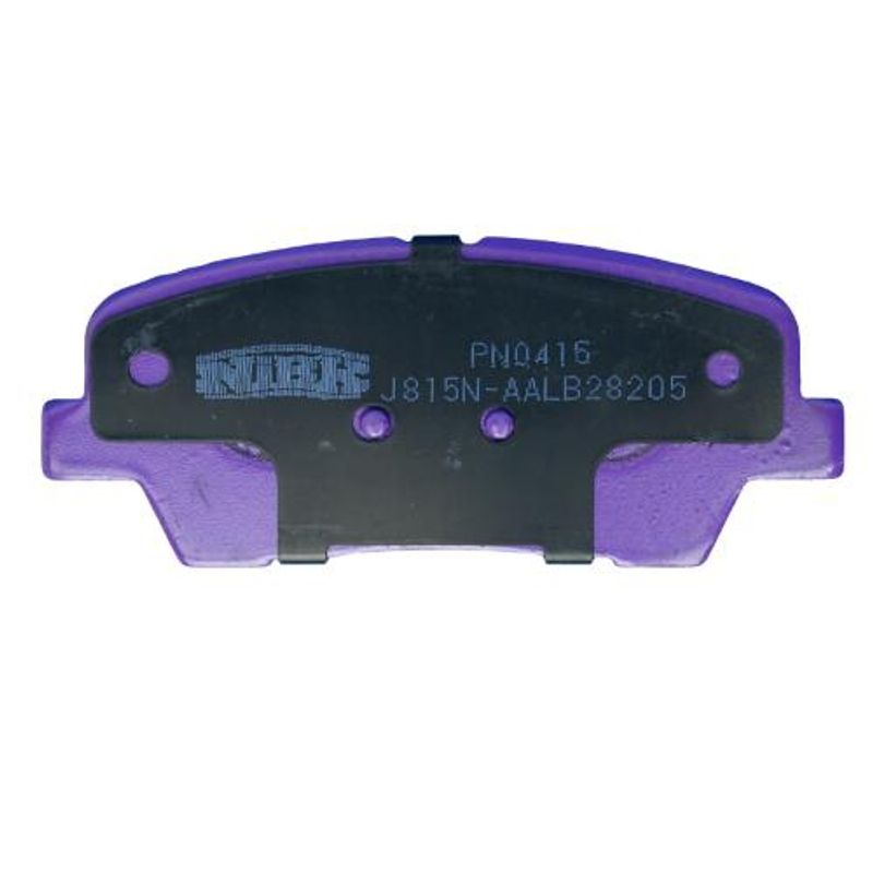 GENERICO - Pastillas De Frenos Traseras Hyundai Santa Fe 2.0 2010 - 2019