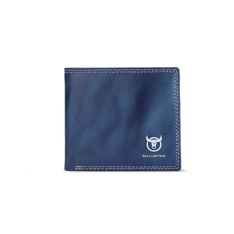 GENERICO - Billetera Cuero Bullcaptain con Bloqueo RFID modelo QB032