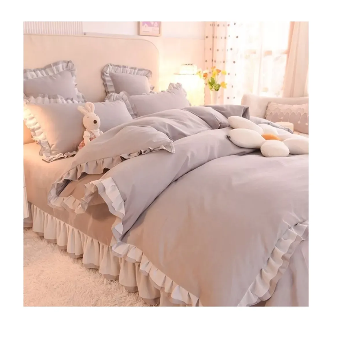 GENERICO - Juego Ropa De Cama Sabana +funda De Plumon 1.5 Plazas