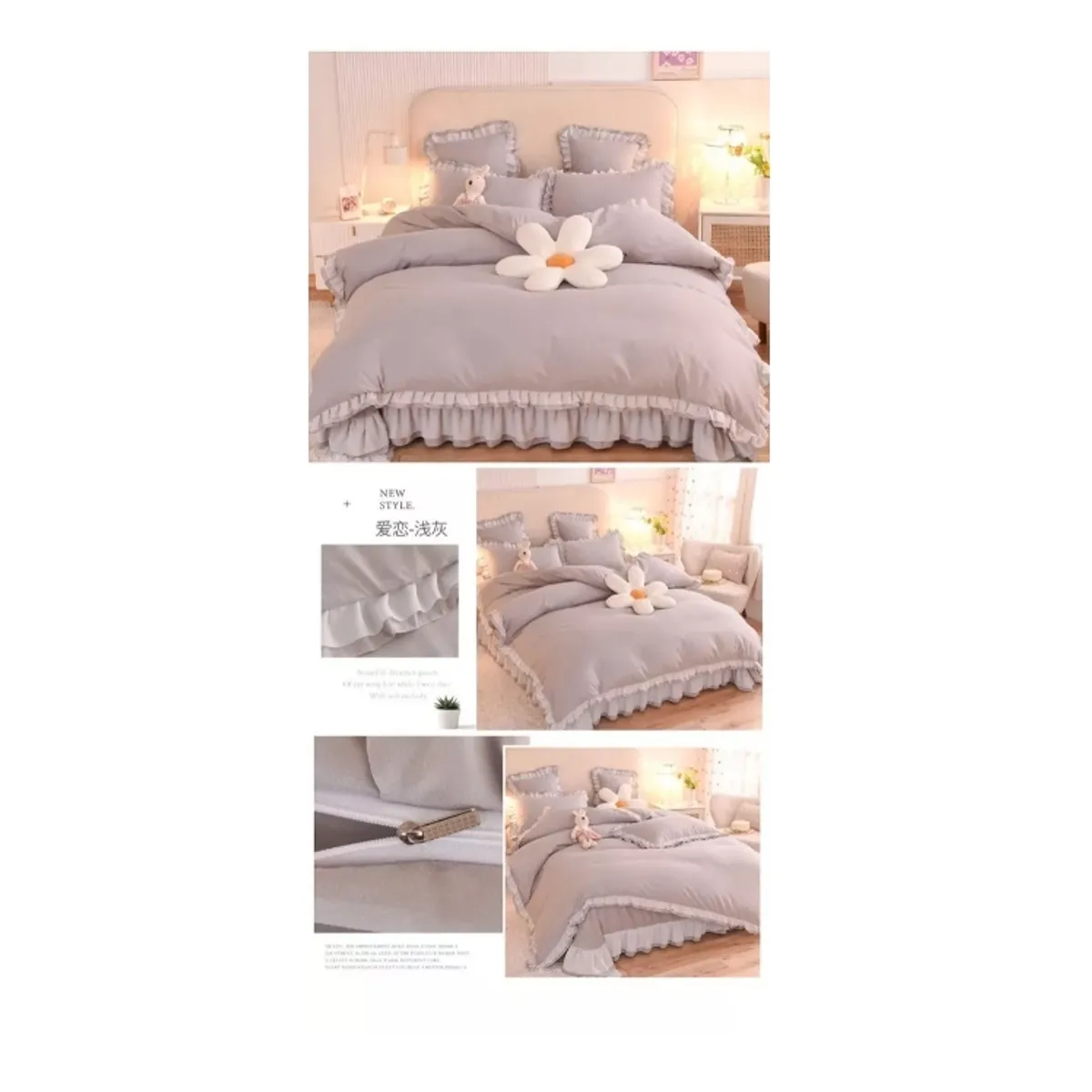 GENERICO - Juego Ropa De Cama Sabana +funda De Plumon 1.5 Plazas