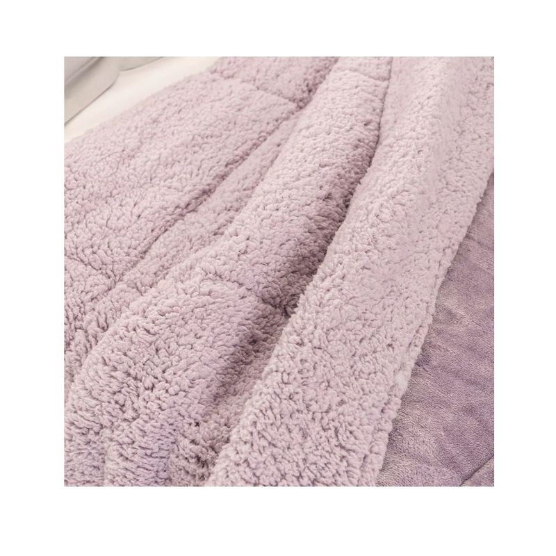 GENERICO - Cobertor Quilt Chiporro Sherpa King Reversible