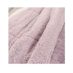 GENERICO - Cobertor Quilt Chiporro Sherpa King Reversible