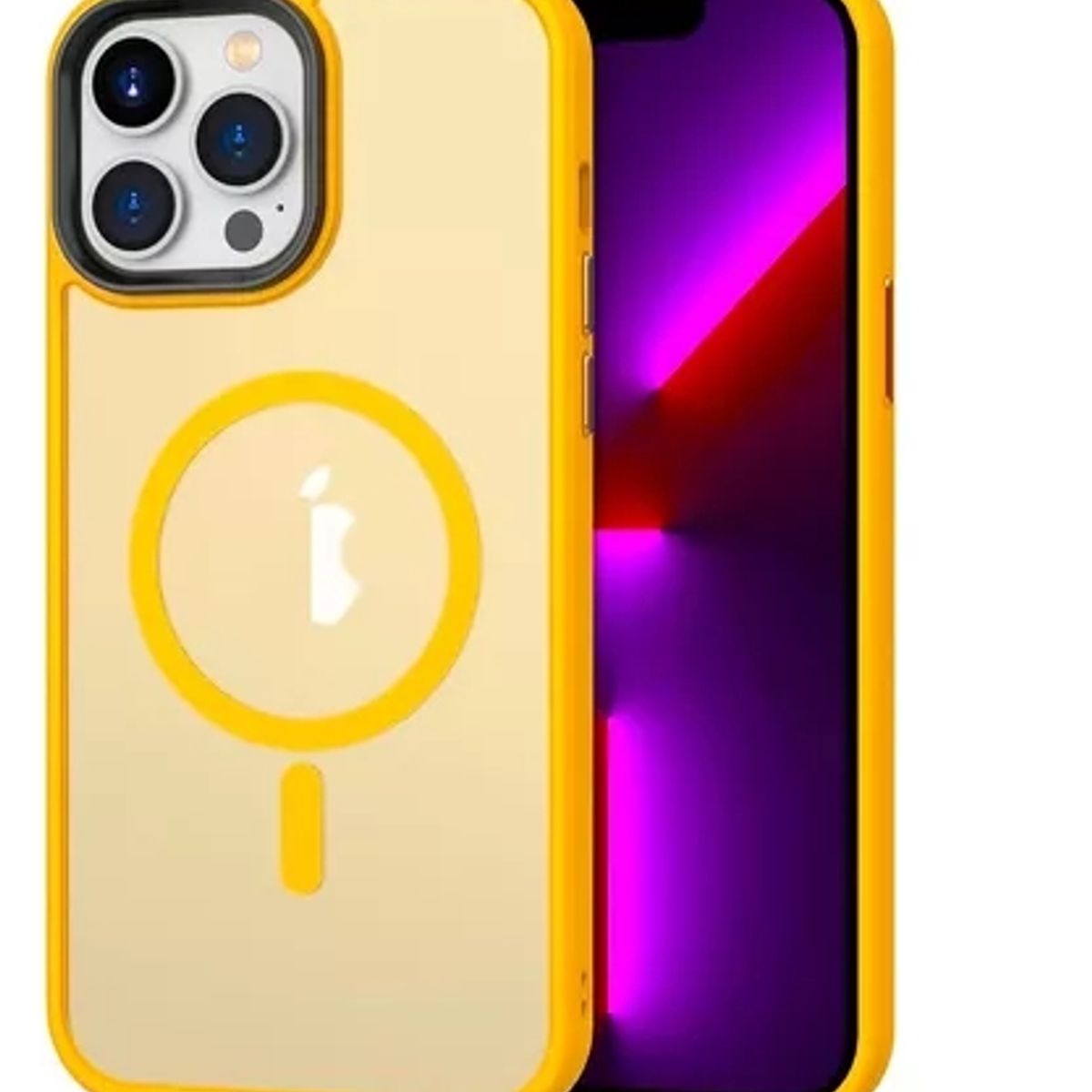 GENERICO - Carcasa Mate Para iPhone Funda Magnética Traslucida IPHONE 15 PRO