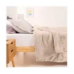 GENERICO - Cobertor Quilt Chiporro Sherpa King Reversible