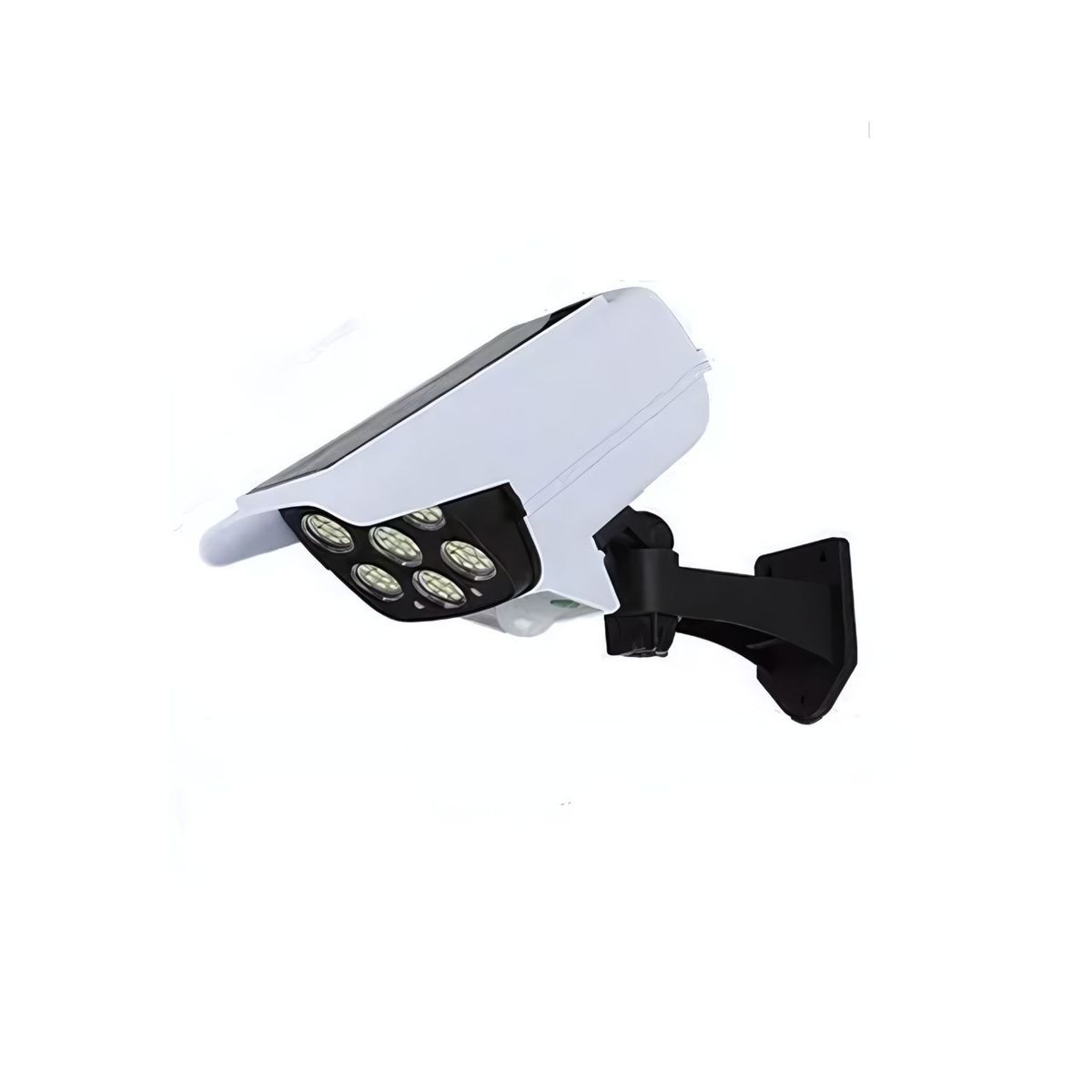 GENERICO - Lampara Foco Solar Led Falsa Camara Seguridad Sensor con Control