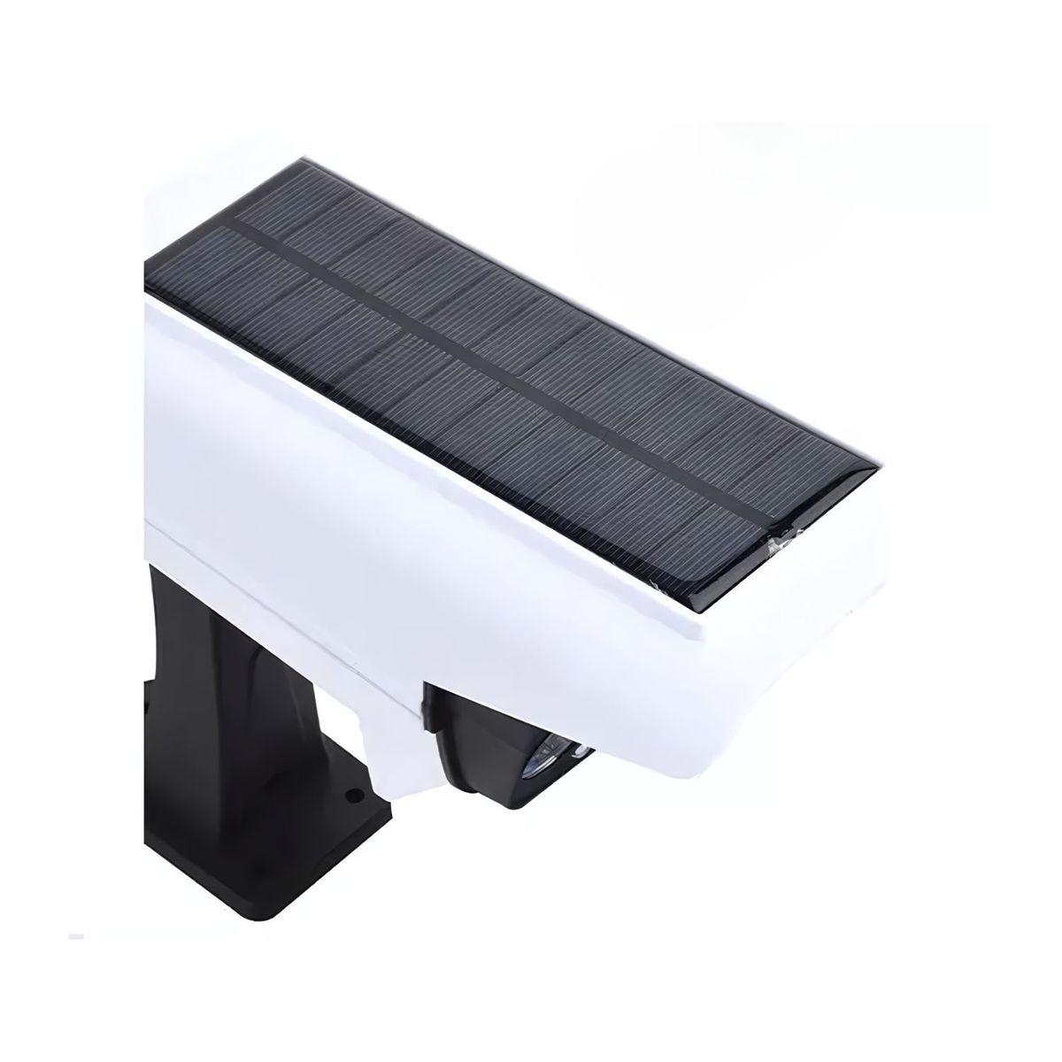 GENERICO - Lampara Foco Solar Led Falsa Camara Seguridad Sensor con Control