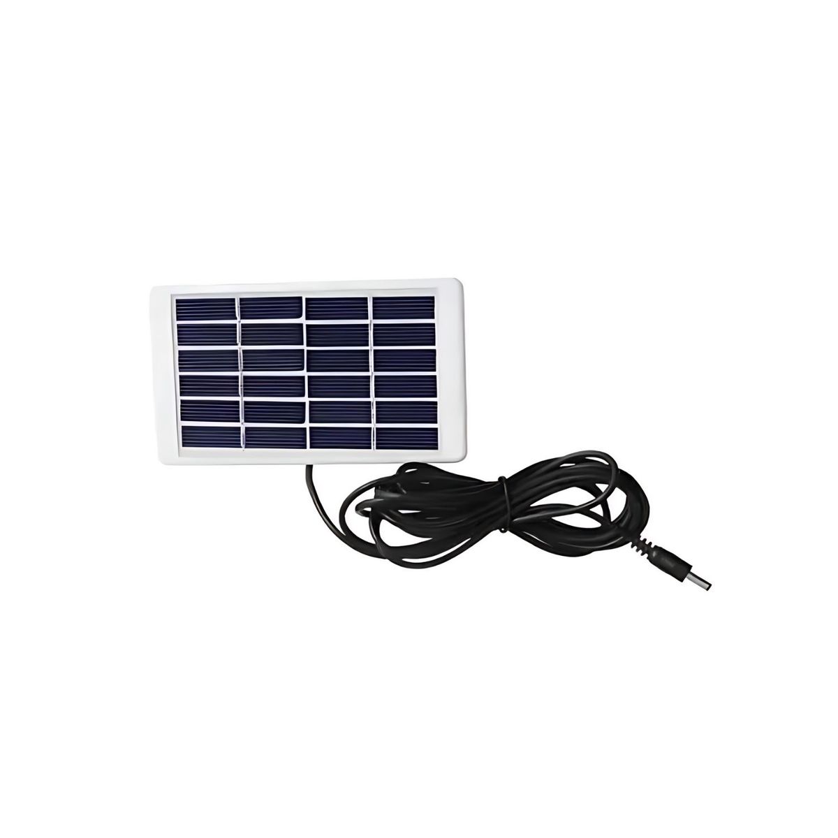 GENERICO - Lampara Ampolleta Led 10W Con Panel Solar Camping Portatil