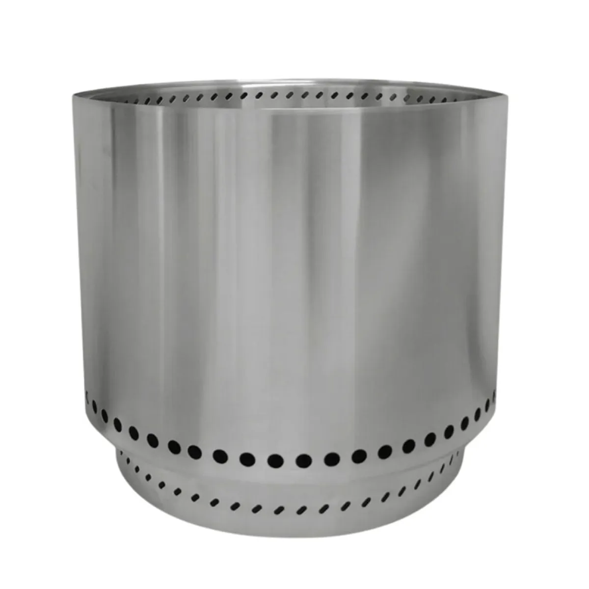 VERKEN - Brasero sin Humo Brann  Acero Inoxidable 304 + Acc / 50 cm - Metálico