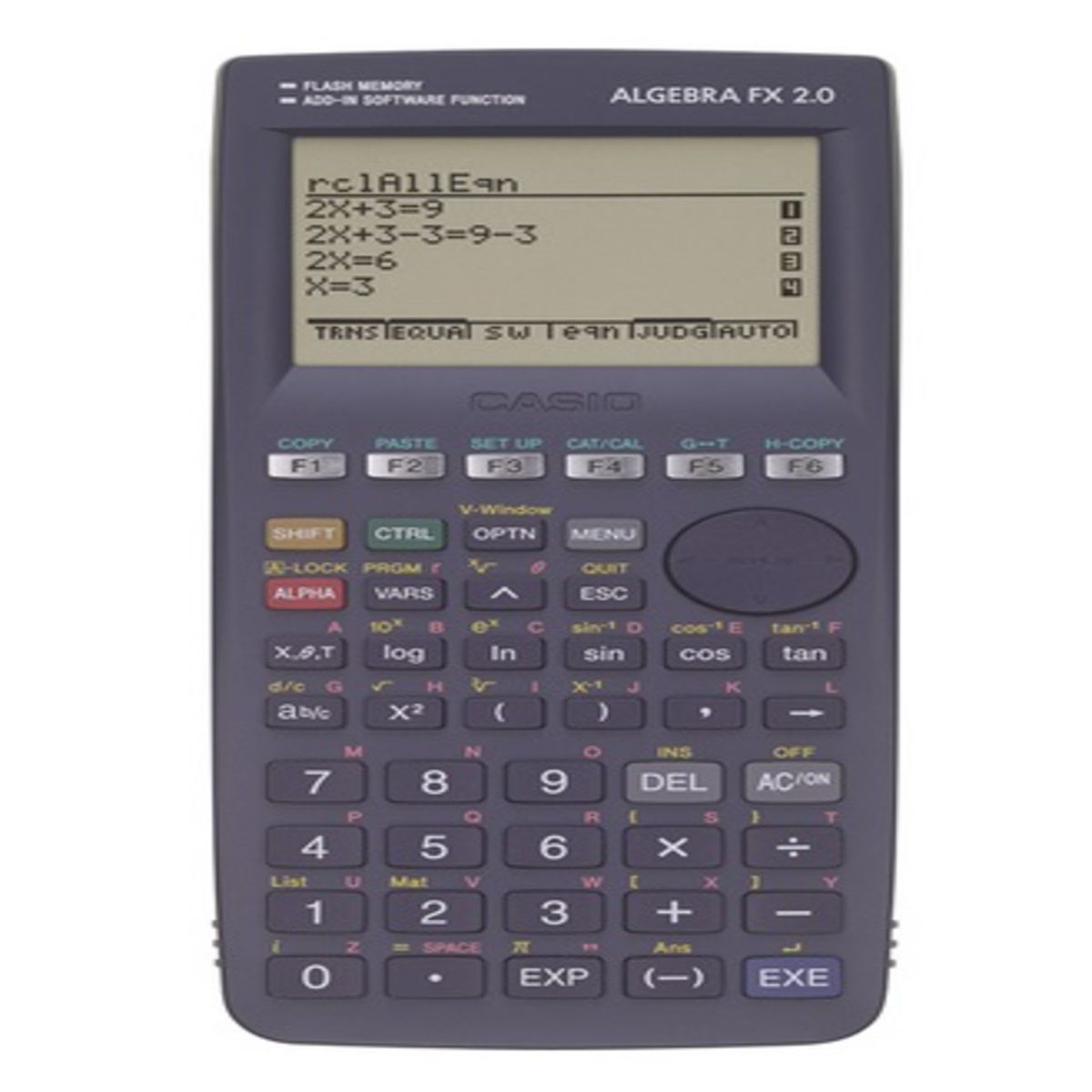 CASIO - Calculadora Grafica Algebra Fx-20 Plus