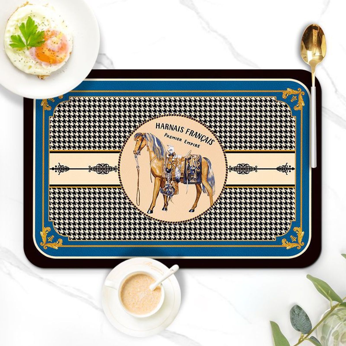 VATYERTY - Individual de estilo nórdico con estampado