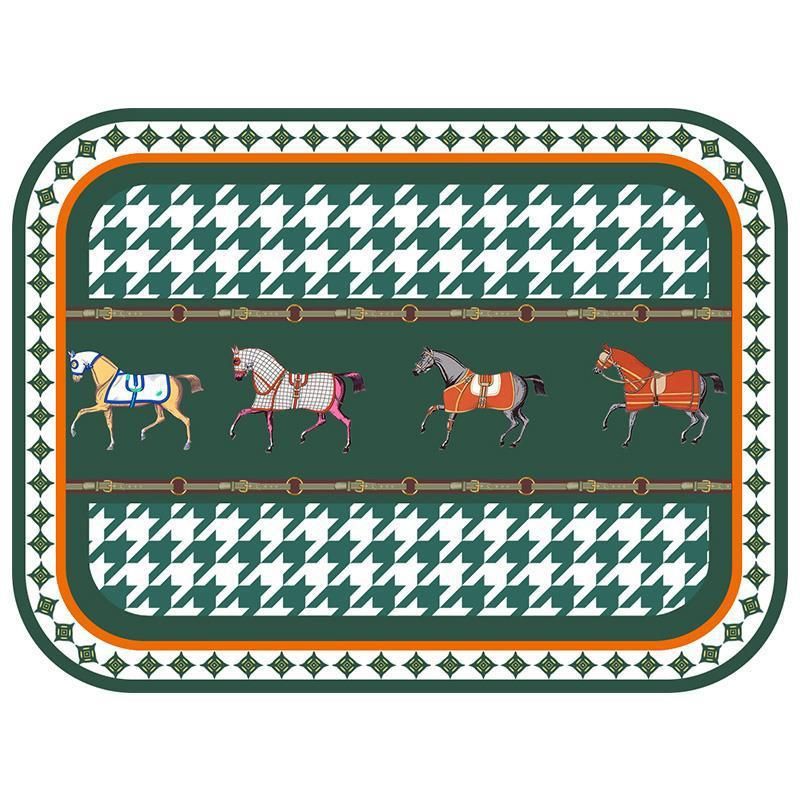 VATYERTY - Individual de estilo nórdico con estampado