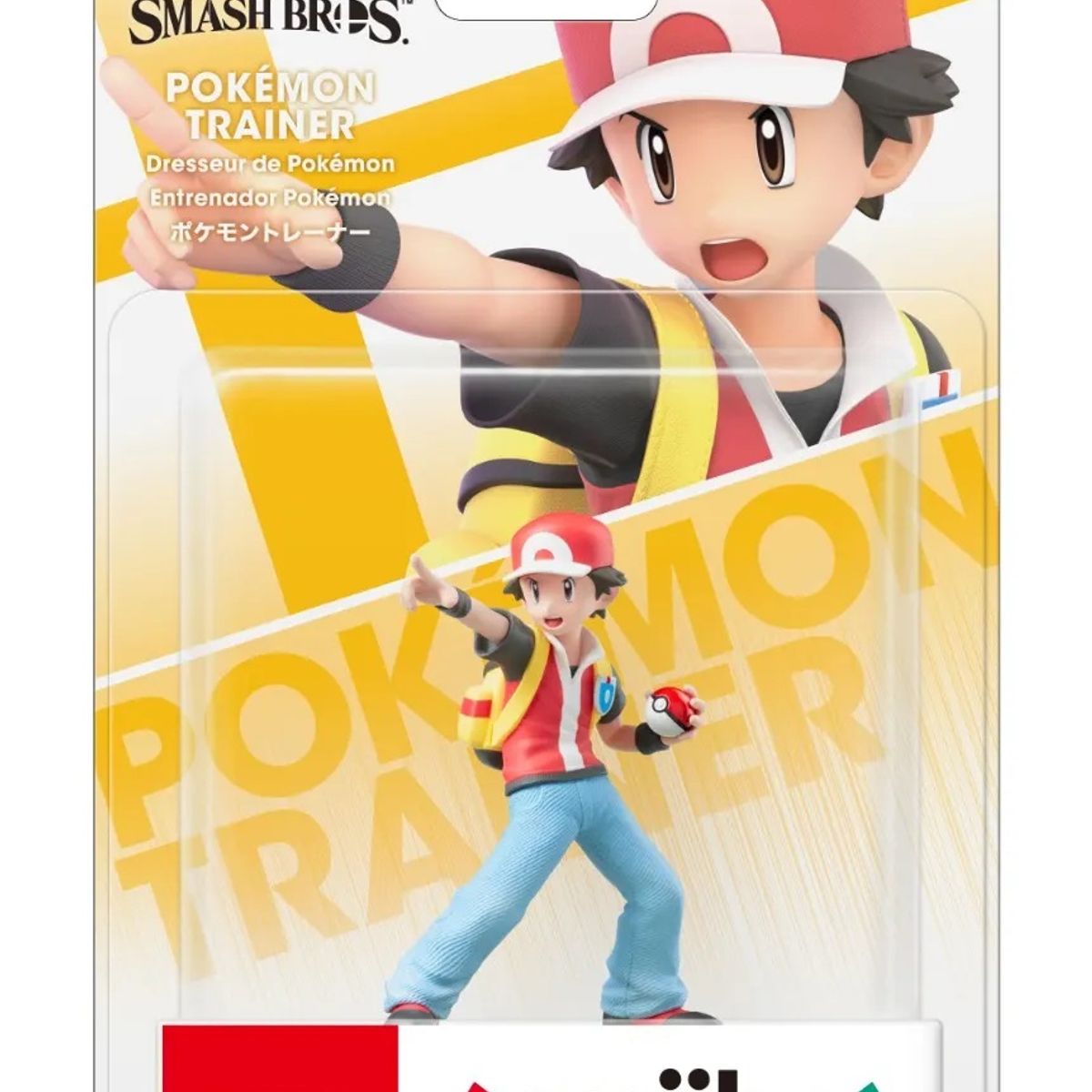 NINTENDO - Amiibo Pokemon Trainer Entrenador Pokemon Super Smash Bros