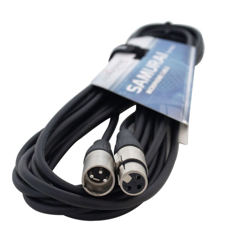 GENERICO - Cable de micrófono balanceado XLR roxtone de 3 metros