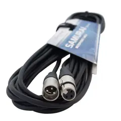 GENERICO - Cable de micrófono balanceado XLR roxtone de 3 metros