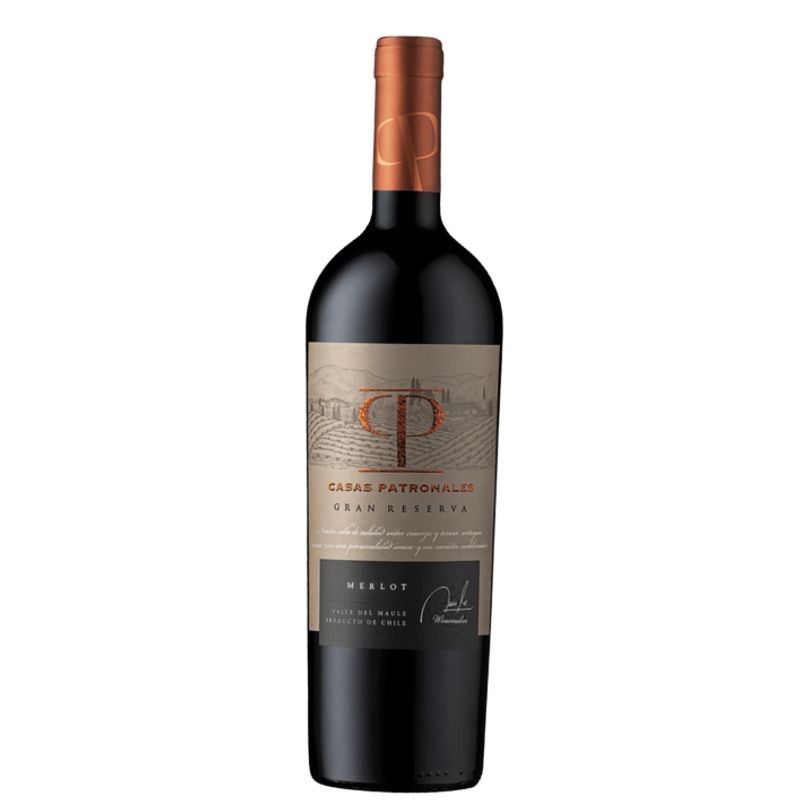 CASAS PATRONALES - Vino Casas Patronales Gran Reserva Merlot 750cc