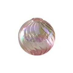 VATYERTY - Florero de cristal colorido para decoración del hogar