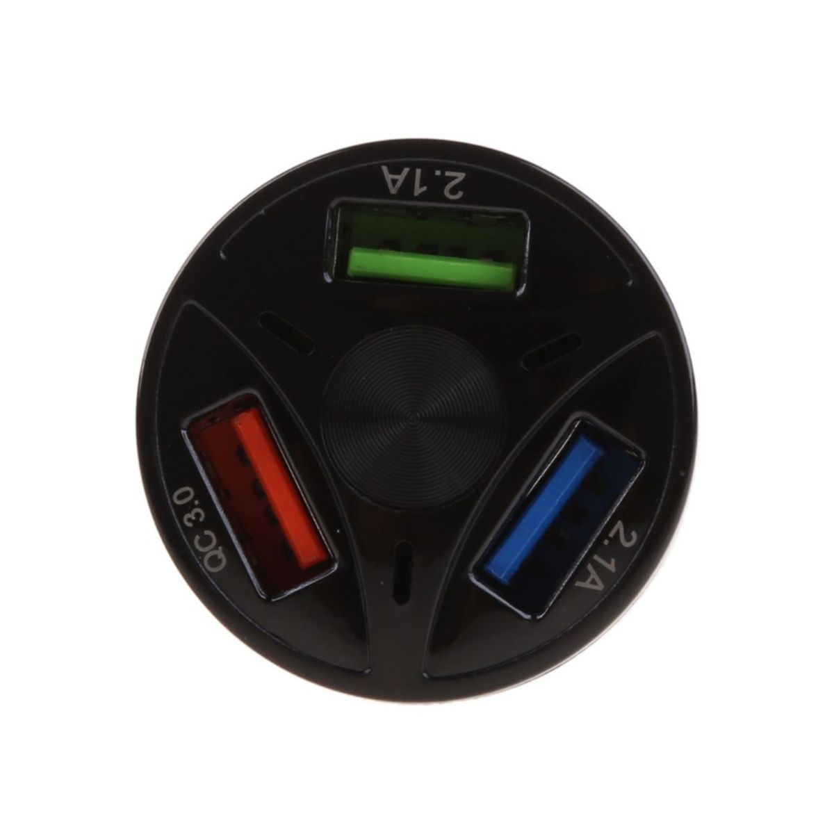 GENERICO - Cargador Rapido Auto Tipo C Usb Doble 3.0 Carga Turbo 55W