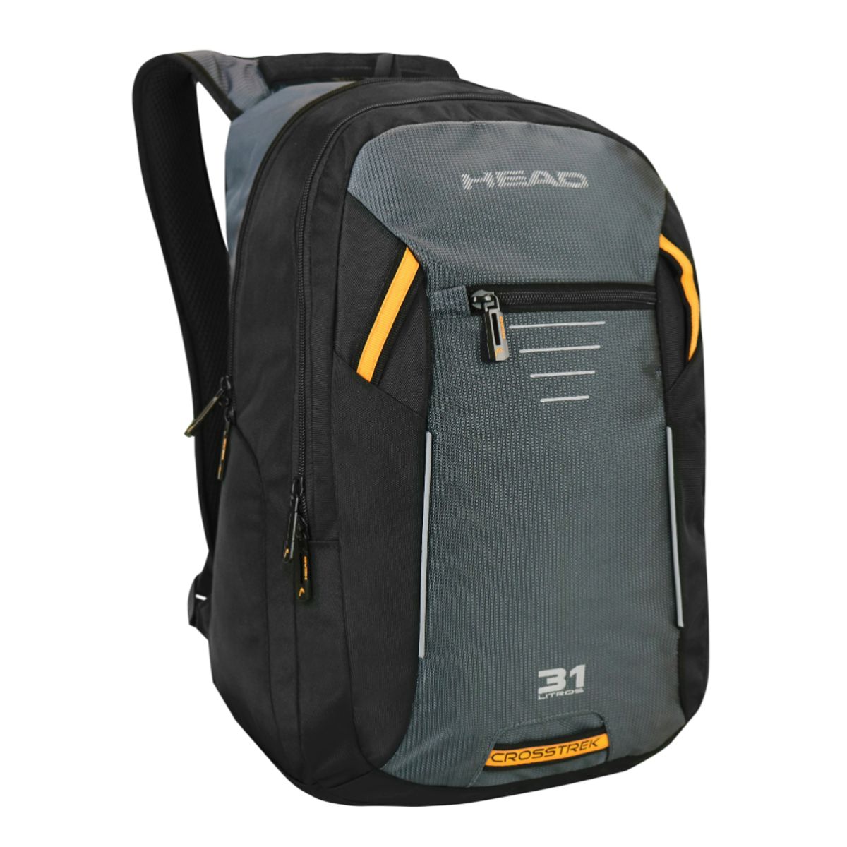 HEAD - Mochila Porta Laptop Crosstrek New Negro Gris Head