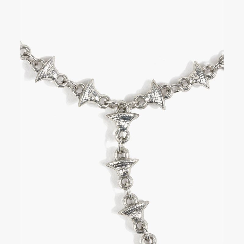 LOUNGE - Collar Mujer Campanas Plateado