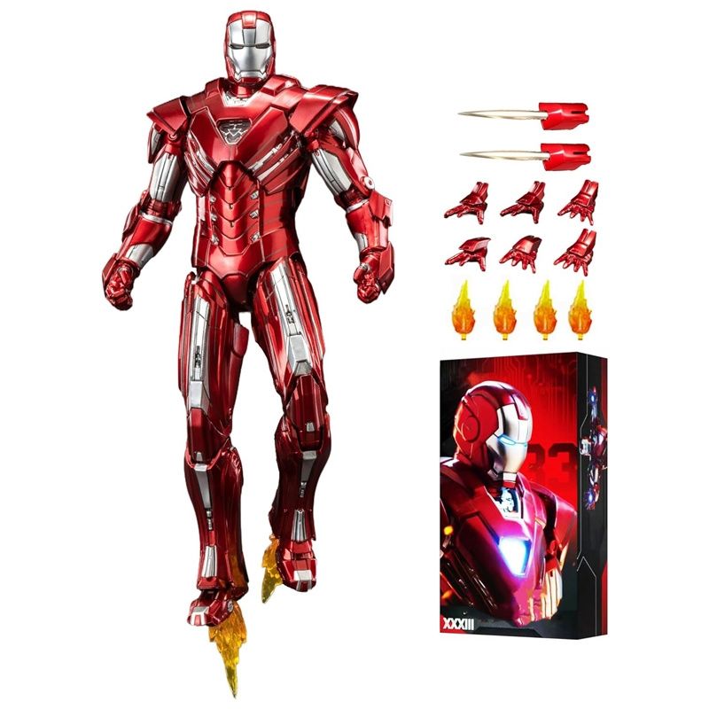 ENTHALPY - ZD Toys 10th Aniversario Deluxe Marvel Iron Man MK33 Midas