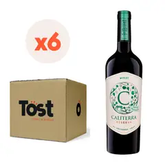 CALITERRA - 6x Vino Reserva Carmenere 750cc