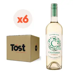 CALITERRA - 6x Vino Reserva Sauvignon Blanc 750cc